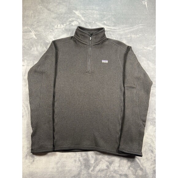 Patagonia Jackets & Blazers - Patagonia Women's Quarter Zip Better Sweater Pullover Black Size Medium